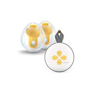 Kit Allaitement Connecté - Tire-lait Electrique Double Swing Maxi Hands Free Connecté + 50 Sachets de Conservation Lait Maternel - Express Mains