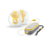 Kit Allaitement - Tire-lait Électrique Double Freestyle Hands Free 21 mm / 24 mm + 50 Sachets de Conservation Lait Maternel - Mains
