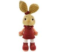 Kit Amigurumi de Pâques - Madame Lapin - Circulo(...) - Rose Rose