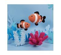 Kit Amigurumi Poisson Clown Dmc ¿ Idéal Débutant