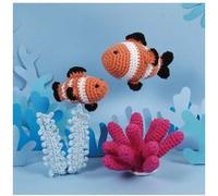 DMC - Kit crochet amigurumi intermédiaire motif Poisson-clown
