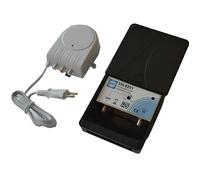 Kit Amplificateur de Mât LTE WISI VM 8351 - 1 Entrée UHF Gain 35 dB 2 Sorties TV