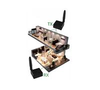 Kit amplificateur de signal répéteur infrarouge sans fil, alimenté par USB, prise UE