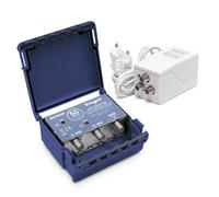 Kit amplificateur mât 2 entrées UHF/VHF 1 sortie 40dB + source Alime...