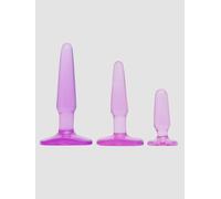 Kit Anal Triple Butt Plug Training Set