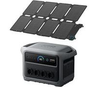 Kit SOLIX C1000X Gen 2 avec Panneau Solaire PS100X (100W) (100W) - Générateur solaire 4x2000W