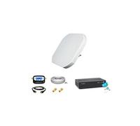 Kit Antenne Satellite Plate 40cm HDME + Décodeur SRT 7407 HD FRANSAT + Câble HDMI + Pointeur Satellite + Câble Coaxial 10m + 2 Fiches F