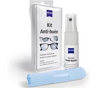 Kit Anti-Buée pour Lunettes, Objectif Photo, Caméra, et Masque Ski ou Piscine - 1 Spray Anti Buée 15ml + Chiffon Microfibre 13x13cm.[F39]