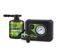 Slime 50138-51 Kit d’Urgence pour Réparation de Crevaison Smart Spair Plus pour Pneus de Voitures
