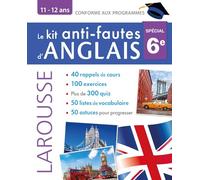 Kit anti-fautes d'anglais 6e