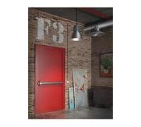 Kit anti-panique OLTRE - PushBar 3 points latéraux - Noir 9005 - 8826L/37