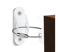 Kit anti-pointe de meubles - mural de 20 cm, ancrage de l'armoire à l'épreuve des, corde à fil solide, | Dispositif de sécurité des meubles protégés pour mand