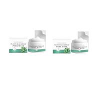 Kit Anti-Points Noirs - Masque Peel-Off Nez 50g + 60 Bandes Nettoyantes, Élimine les Points Noirs et l’Excès de Sébum, Nettoyage Profond des Pores - Pour Femmes et Hommes (2 stücke)