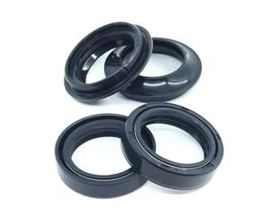 Kit anti-poussière de joint d'huile de fourche avant adapté for Honda 1100 1985-1996 1997-2007 ACE 1995-2001 1998-2002 VT1100/C/C2/D2(Oil and Dust Seals)