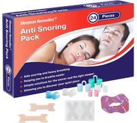 Kit Anti Ronflement Pack De 24 Bandelettes, Anti Ronflement Pour Arrêter De Ronfler, Dilatateur Nasal Pour Dormir Mieux, Ronfless, Boule Quies Dormir, Système Anti Ronflement