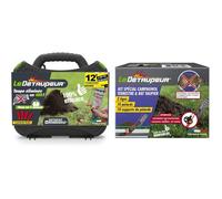 Kit Anti Taupes Complet Valisette + 4 Recharges & Kit Pièges Anti Campagnols- Piège Anti Taupes Rats & Campagnols - Utilisable en Toute Sécurité et sous La Pluie - DETAUPCAMPE