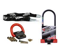 Kit antivol Antivol U SuperMax L2 Ø16mm + Chaîne Ø13mm / 1,3m + Fixation Ø22mm