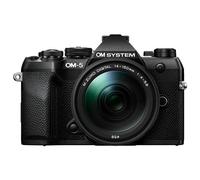 Kit appareil photo hybride Om System OM-5 Mark II 1415-2 Noir + M.Zuiko Digital 14-150mm F4-5.6 II lens Noir