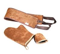 Kit applicateur de gant autobronzant avec gant exfoliant