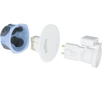 Kit applique DCL + fiche/douille E27 - 67mm