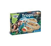 Kit Aquarium Eleve Des Triops, Animaux Prehistoriques - Culture, Observation - Coffret Experiences 8 Ans - Set Jeu Science Et Carte