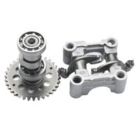 Kit Arbre À Cames Standard Et Culbuteurs Compatible avec GY6 50cc 80cc 100cc 139QMB 139QMA Scooter Karting(9 Hole CAM)