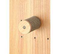 Kit Arbre à Chat Mural modulable DIY - Bois Massif Personnalisable & évolutif - Fixation Invisible & Outils Inclus (Poteau à griffer pour Chat)