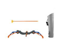 Kit arc, flèches et grande cible éclairée en ABS et PP