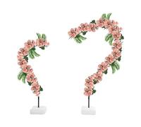 Kit Arche Ballon,2.5m & 1.5m Kit De Support Pour Arche De Ballons Arche De Ballons D'Anniversaire RéUtilisable Structure Pvc,Pour Mariage, Anniversaire, Remise De DiplôMe (Noir)