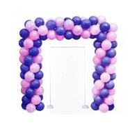KIT ARCHE DE BALLONS RECTANGULAIRE LESTÉE 2X2M Blanc