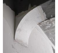 Kit Arche de Porte Kit D'arche en Mousse Préfabriquée, Moulure D'angle D'arche Intérieure à Peindre, Garniture de Porte Arrondie à Monter Soi-même(52x52x52cm (20.5x20.5x20.5"))