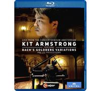 Kit Armstrong Performs Bach's Goldberg Variations - Blu-Ray