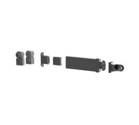 Kit arrêt de volet Ellipse® sur penture composite noir 9005 sans tringle TORBEL