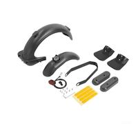 Kit arrière pour scooter Ninebot MAX G30 avec support de feu arrière LED, garde-boue ABS pour garde-boue anti-éclaboussures, accessoire en forme de queue de poisson (J)