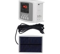 Kit Arrosage Automatique Plantes Pompe Solaire/USB Minuteur Intelligent Goutte à Goutte Jardin