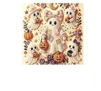 Kit Art Perle Décoration DIY Halloween Avec Points À Coller Créative | Kit Créatif Peinture De Perles Pour Femmes, Hommes, Ados, Cuisine, Salon, Et Soirées B