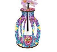 Kit artistique pour pots de fleurs - Strass, peinture au diamant, longue durée de vie, décoration intérieure faite à la main bricolage | Fournitures artisanales amusantes pour hommes femmes