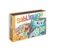 Kit artistique - Sentosphere - Sablimage - Chats romantiques - Multicolore - A partir de 4 ans