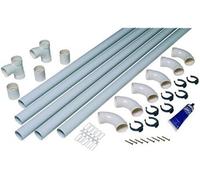 Kit aspirateur centralisé série T - kit de raccordement pour 1 prise complémentaire