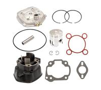 Kit assemblage Cylindre Kit Cylindre À Gros Alésage Avec Culasse Pour Moto Aerox Pour Mbk Nitro Malaguti F12 F15 Area 51 2T 70cc 47mm