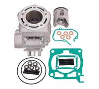 Kit assemblage Cylindre Pour YZ125 2006-2022 Bloc-cylindres Moto + Piston + Anneaux + Kit Joint Complet De Tête 54mm (diamètre Du Cylindre)(Cylinder Kit)