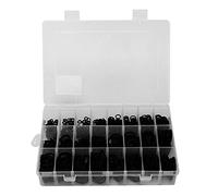 Kit assorti de 740 joints toriques, anneaux d’étanchéité en caoutchouc nitrile, ensemble de joints toriques résistants à l’huile et à la chaleur avec 24 tailles pour les machines-o