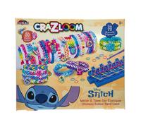 Lexibook, Atelier de Bracelets Élastiques Stitch Cra-Z-Loom, Blue, CRLOOM9D