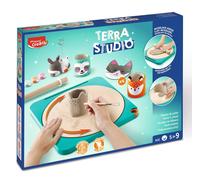 Plateau de Potier, Création et Décoration de Poteries - Maped Creativ - Kit Terra Studio - Loisir Créatif Dès 5 Ans