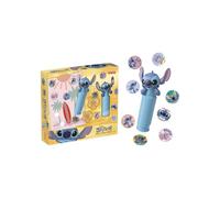 Kit Atelier Stickers Lansay Stitch Tampon magique, 200 stickers, 10 feuilles Bleu clair