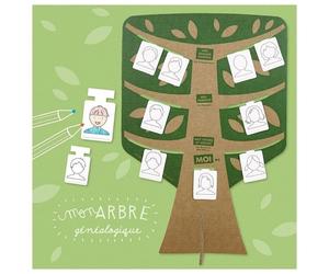 Kit Ateliers Créatifs 'Mon arbre généalogique' Pirouette Cacahouète -