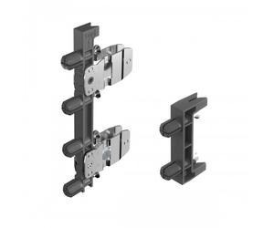 Kit attache façade et stabilisateur pour profil AvanTech YOU -à enfoncer x2 HETTICH