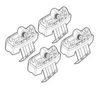 Kit Attaches - 182 Nordrive SKODA Rapid Spaceback (11/13) LAMPA N21182