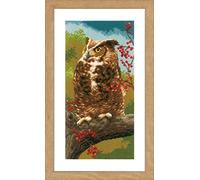 Kit au point compté Hibou en automne