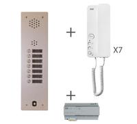 Kit Audio 1R 7Bp 2 Voice Programmé - Urmet Kits audio 2Voice KA83/107